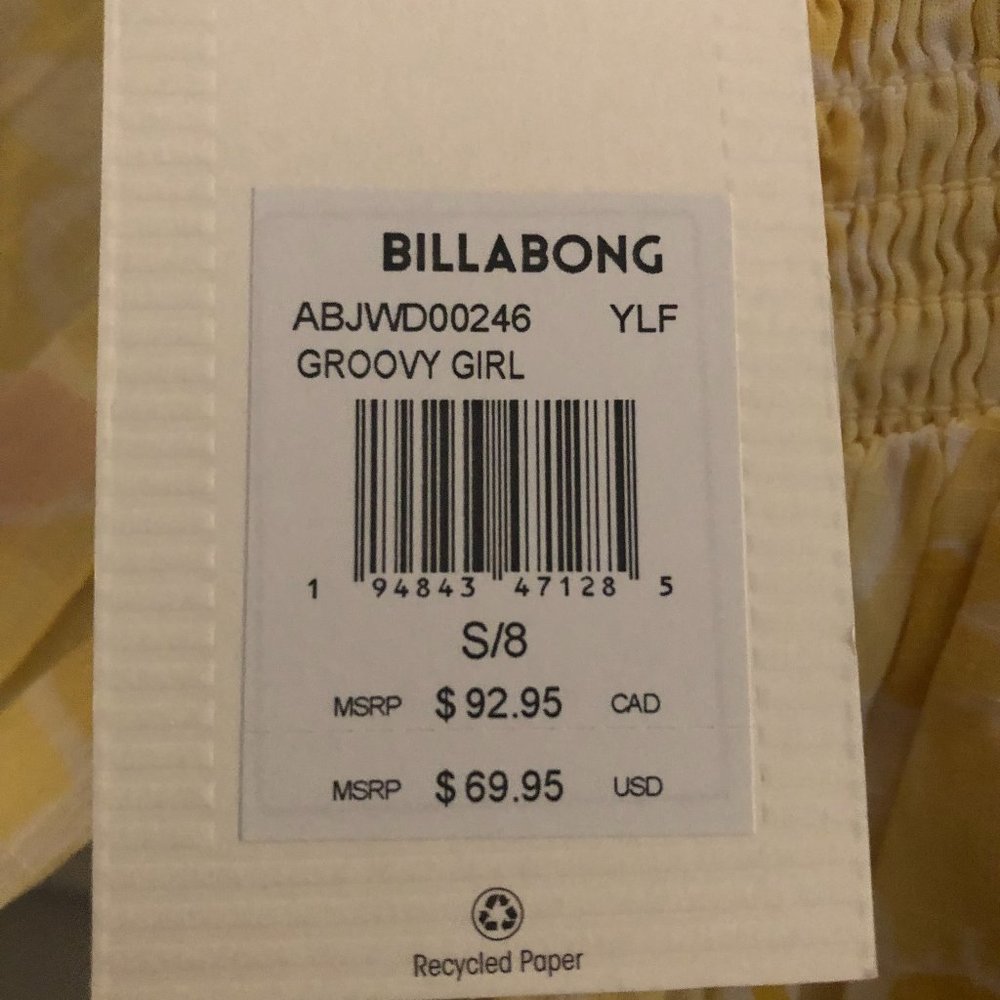 Billabong Yellow Floral Dress - Picture 12 of 12